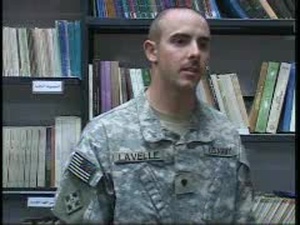 Soldiers Operate Out of Former Seminary