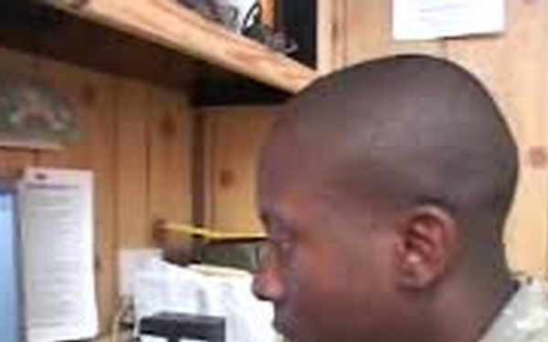 Pfc. Jefferson Footage for WSB-TV