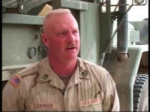 Pfc. Minder, Sgt. 1st Class Cormier