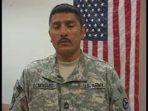 Master Sgt. Dominguez