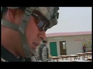 MNDB Soldiers Check Schools