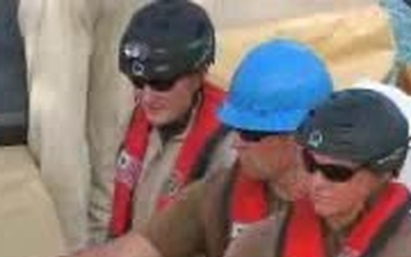 USCG Patrol Boat Aquidneck Crew Operation - No Audio