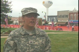 Soldiers Bicycle Across Iowa