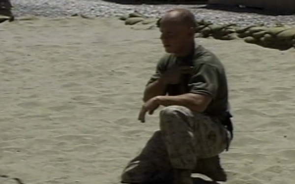 Marines Practice Martial Arts
