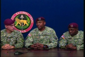 Sgt. Odom, Staff Sgt. Brown and Sgt. Ortiz