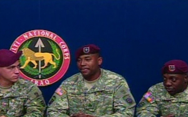Sgt. Odom, Staff Sgt. Brown and Sgt. Ortiz