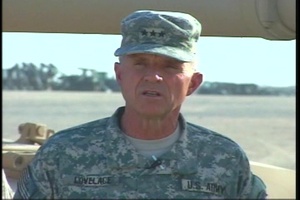 Lt. Gen. Lovelace, Command Sgt. Maj. Fourhman