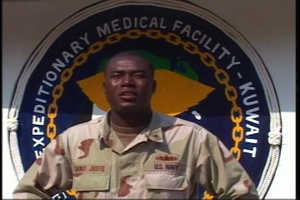 Petty Officer 3rd Class Saint Juste