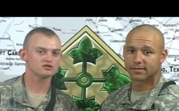 Spcs. Bone and Kyle