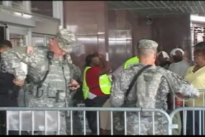 Louisiana National Guard Helps New Orleans Residents Evacuate