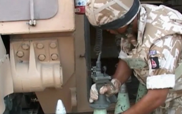 British AS 90 Artillery Calibration Fires