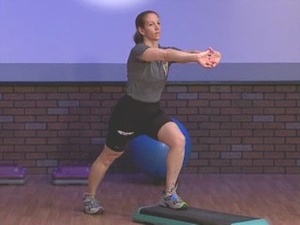 Fit for Duty: Basic Step with Hand Weights