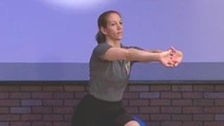 Fit for Duty: Basic Step with Hand Weights