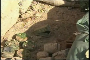Coalition Forces De-mine Surrounding Areas of Bagram Airfield