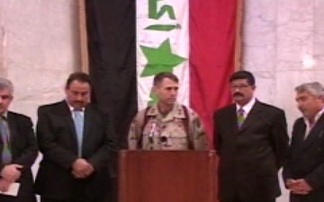 Maj. Gen. Batiste Press Conference