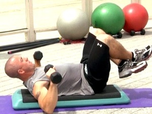 Fit for Duty: Cardio with Step & Hand Weights