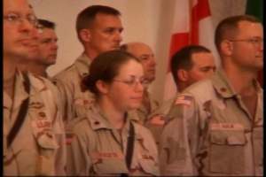 420th Engineer Brigade Receives Combat Patches