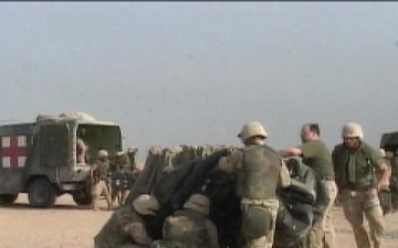 Marines Archive: Marine Triage Center in Kuwait