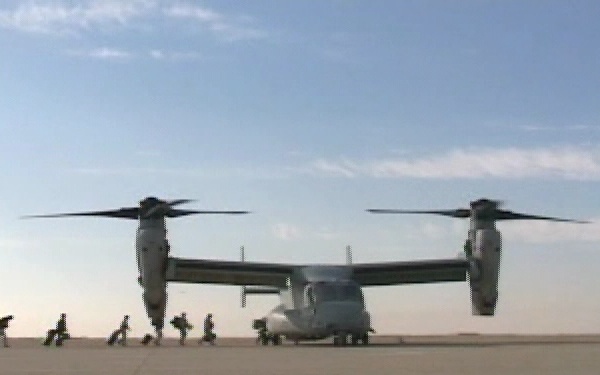 MV-22 Osprey Finished Tour