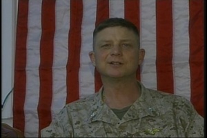 Marine Reservist Returning Home From Afghanistan