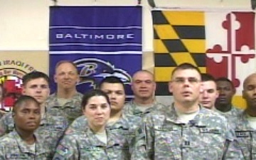 Maryland National Guard and the Baltimore Ravens