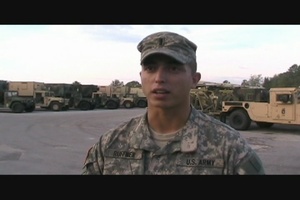 Florida National Guard's 146th ESB Equipment For OIF Deployment Site