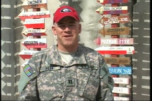 Chaplain Capt. Peek