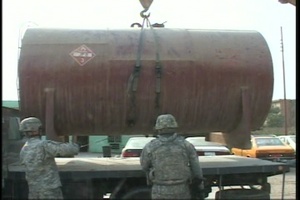 Raider Soldiers Deliver Suplies to National Police Unit - Pacakge