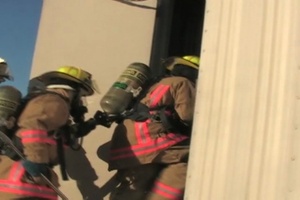 Firefighter Soldiers Battle Flames (Package)