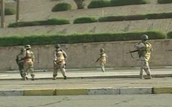 Iraqi and U.S. Soldiers in Mosul
