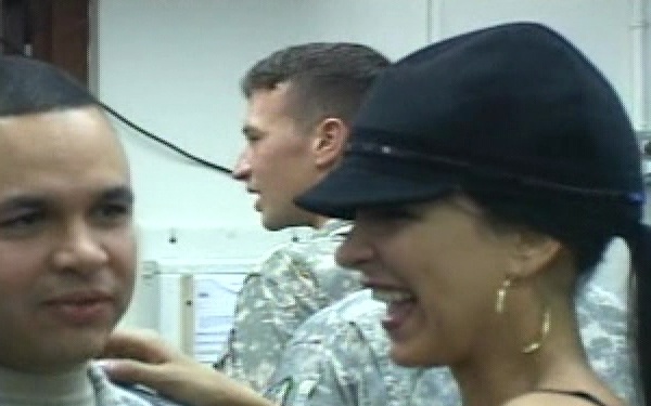 USO Visit from Ying Yang Twins and Mayra Veronica