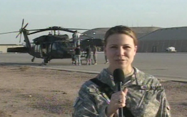 Sgt. Oanes Sings the National Anthem