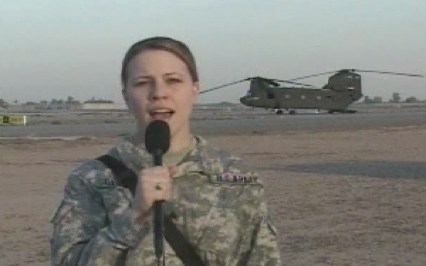 Sgt. Oanes Sings America the Beautiful