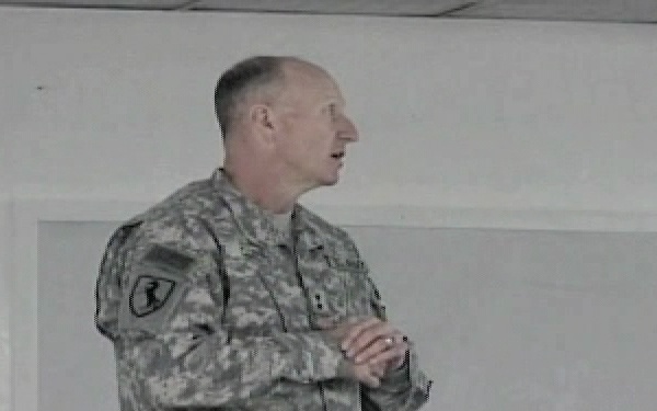 Maj. Gen. Cone Briefing
