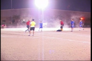 Kuwait and U.S. Friendly Soccer Game, Part 1