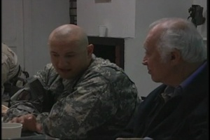 Congressional Delegates Dine with Troops on Thanksgiving