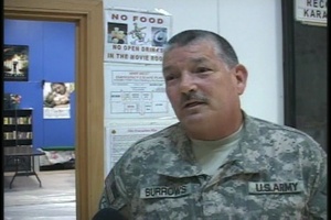 1st Sgt. Burrows, Sgt. Johansen