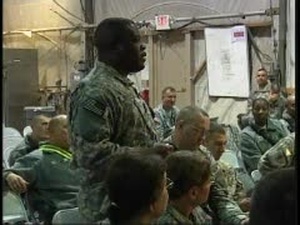 Reserve Leaders in Afghanistan During Thanksgiving