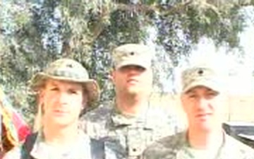 Sgt. Ulrich, Spc. May and Spc. Davis