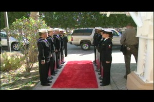 Secretary of Defense Robert Gates Visits Bahrain
