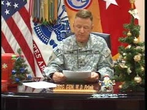 Brig. Gen. Frink Holiday Message