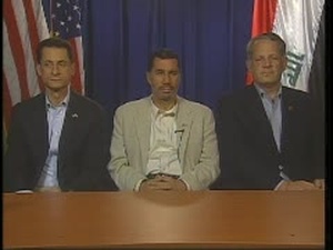 Gov. Paterson, Rep. Israel and Rep. Weiner in Iraq  Part 1