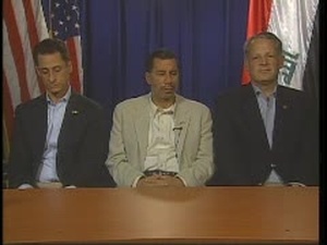 Gov. Paterson, Rep. Israel and Rep. Weiner in Iraq  Part 2