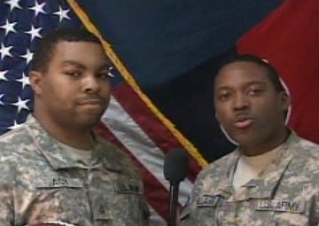Sgt. Williams, Pfc. Acy