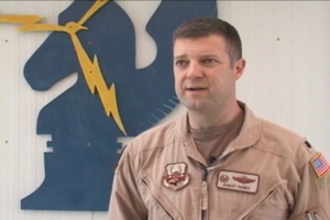 Maj. Williams Record Flight
