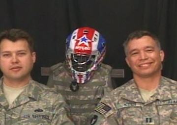 Tech. Sgt. Tanski and Capt. Kelii