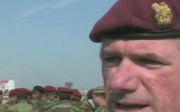Brigadier Beckett, British Commander