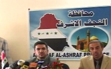 Najaf Press Conference, Part 1