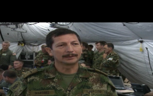 Col. Mesquita and Col. Martinez