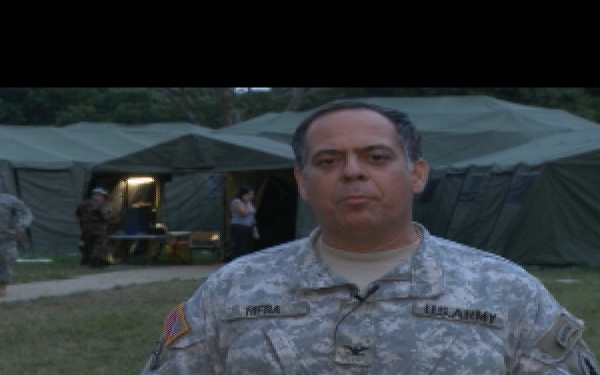 Lt. Col. Largaespada and Col. Riera